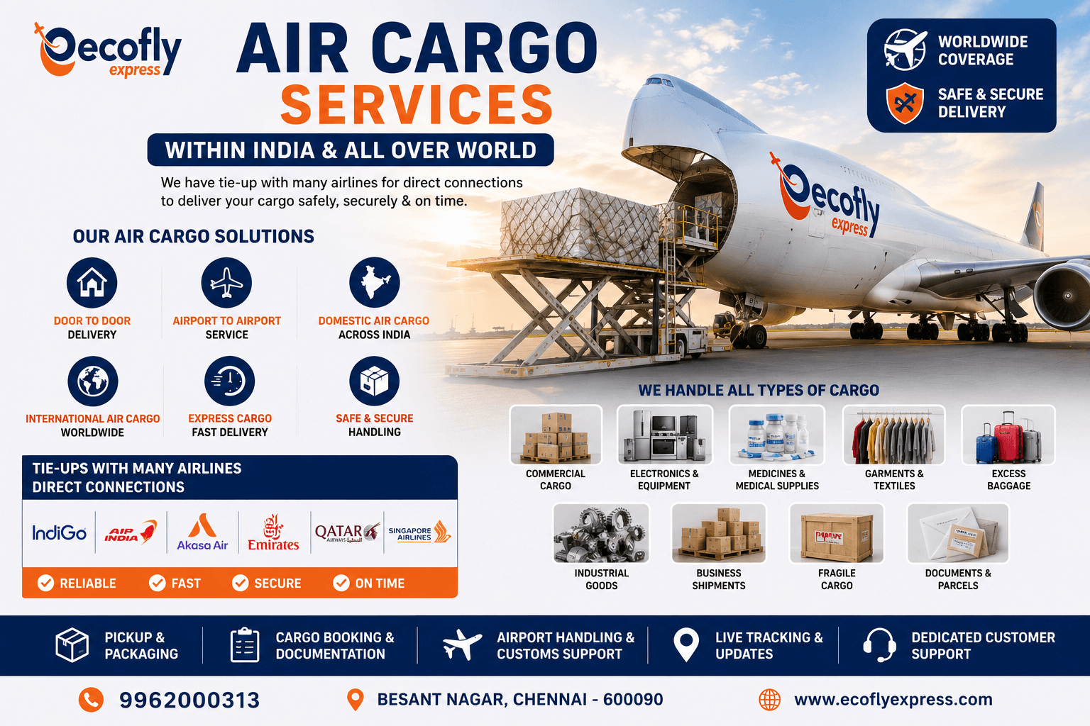 aircargo services in chennai